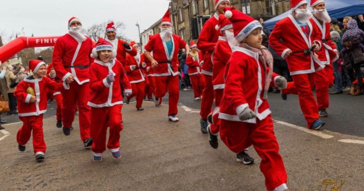 Skipton Santa Fun Run