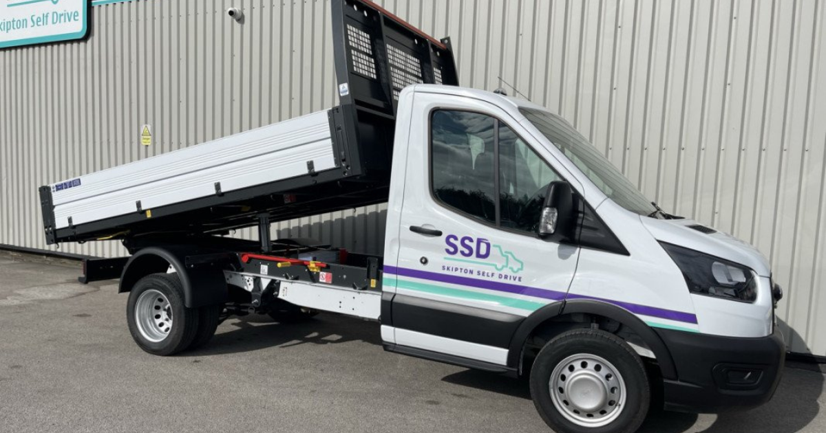 tipper van hire skipton