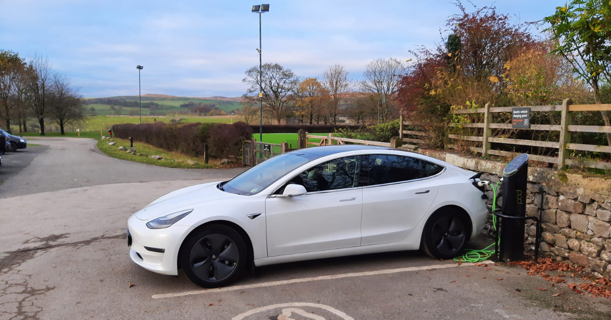 ev chargers skipton